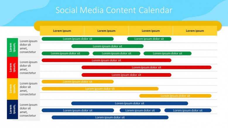 content calendar template free