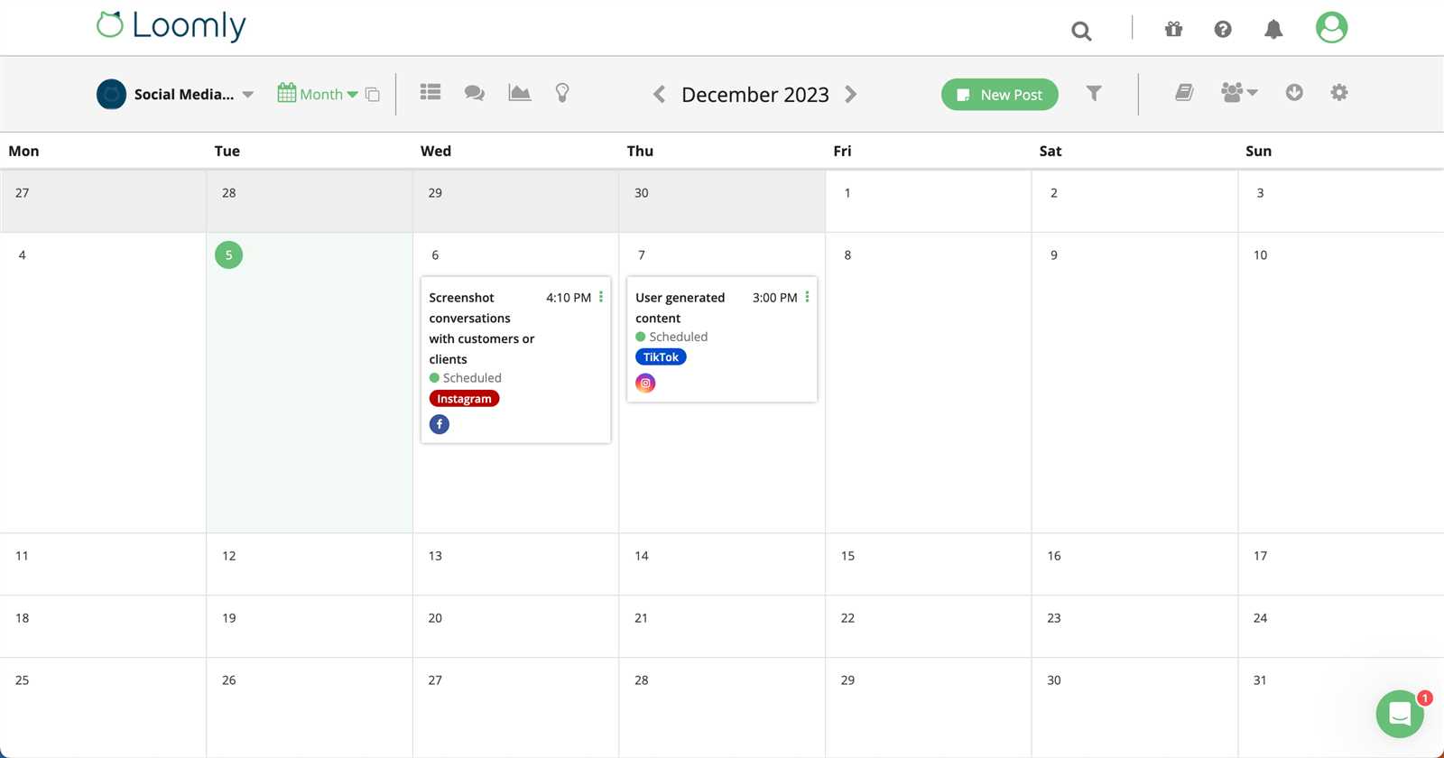 content calendar template hubspot