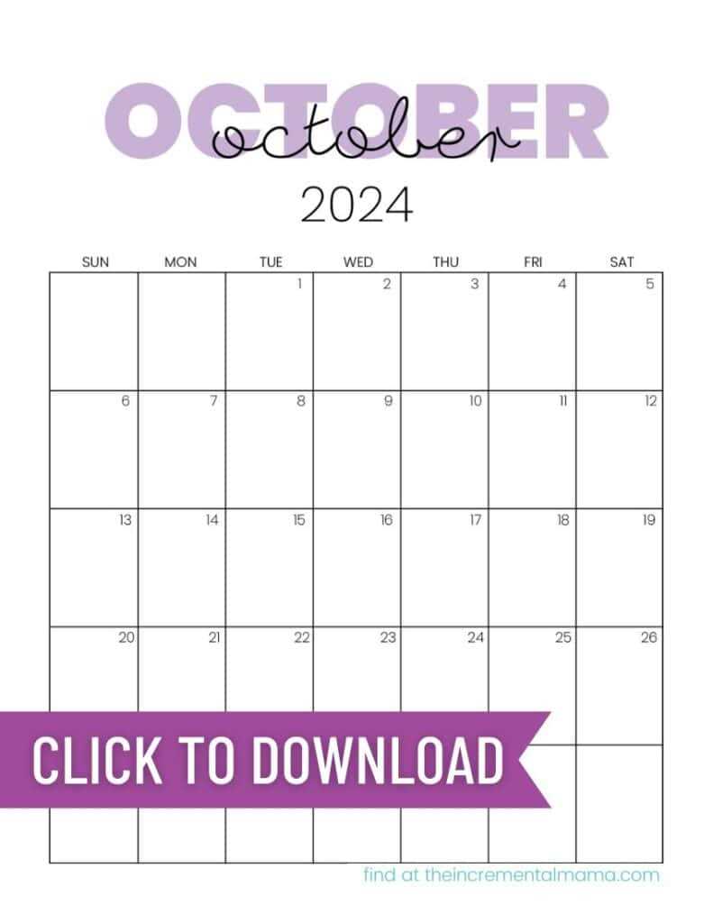 cute printable calendar templates