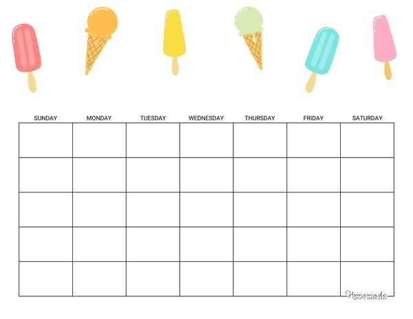 cute printable calendar templates