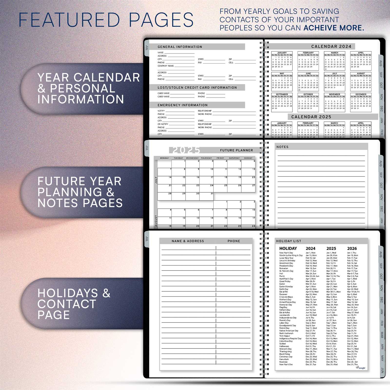 daily appointment calendar template 2025