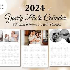 diy photo calendar template