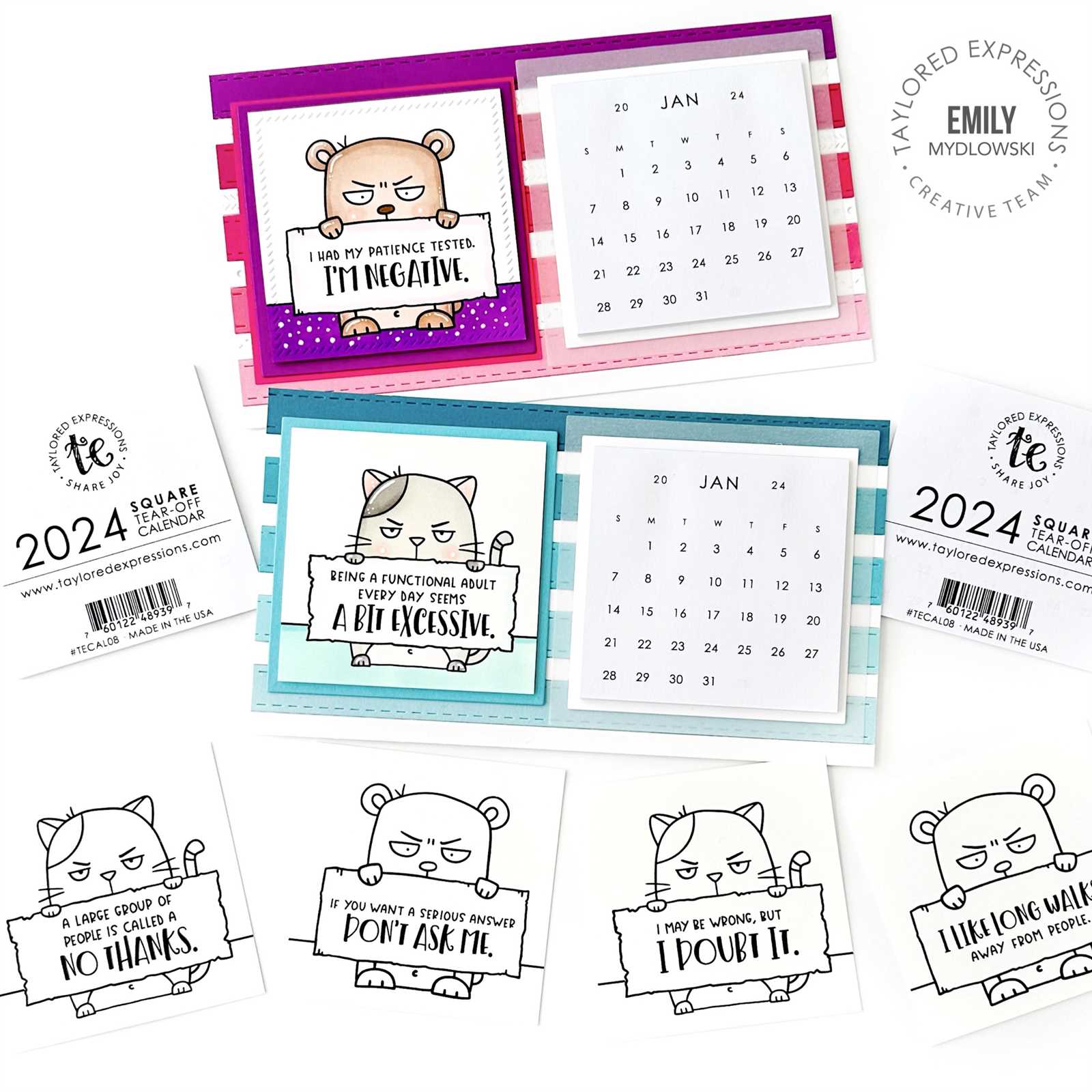 draw so cute calendar template