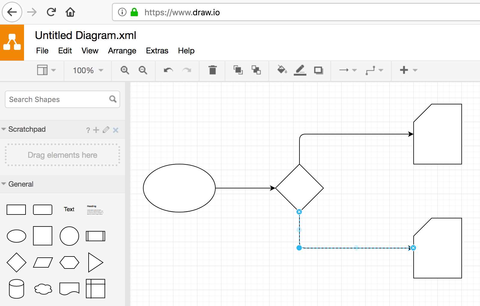 draw.io calendar template