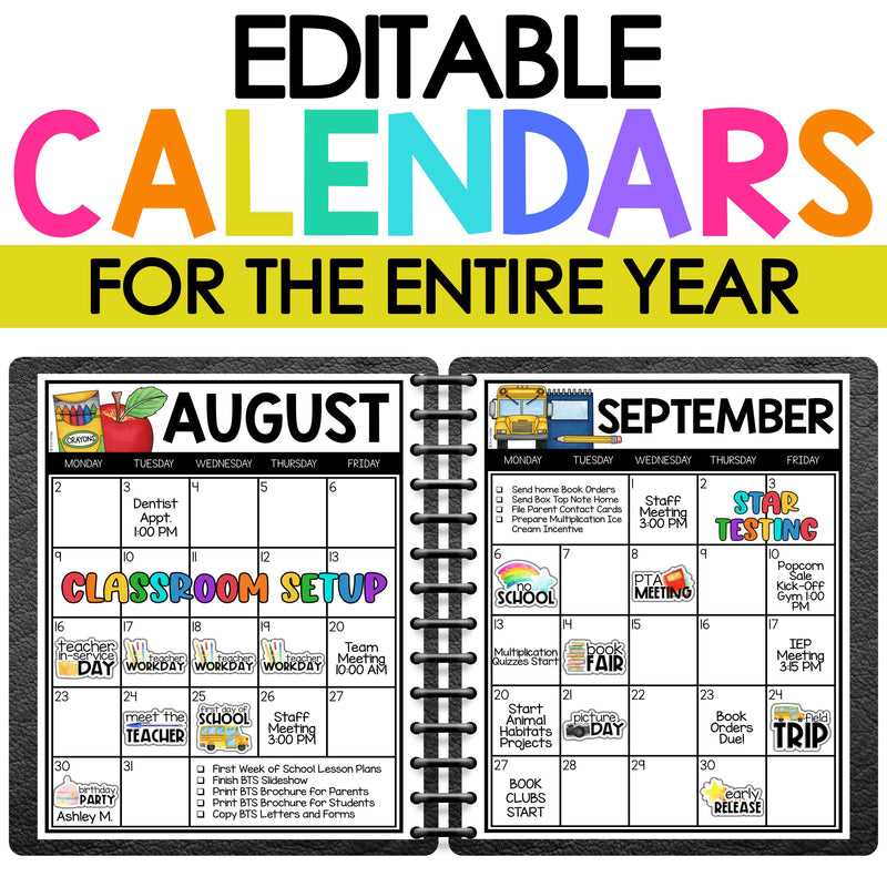 editable calendar 2025 template