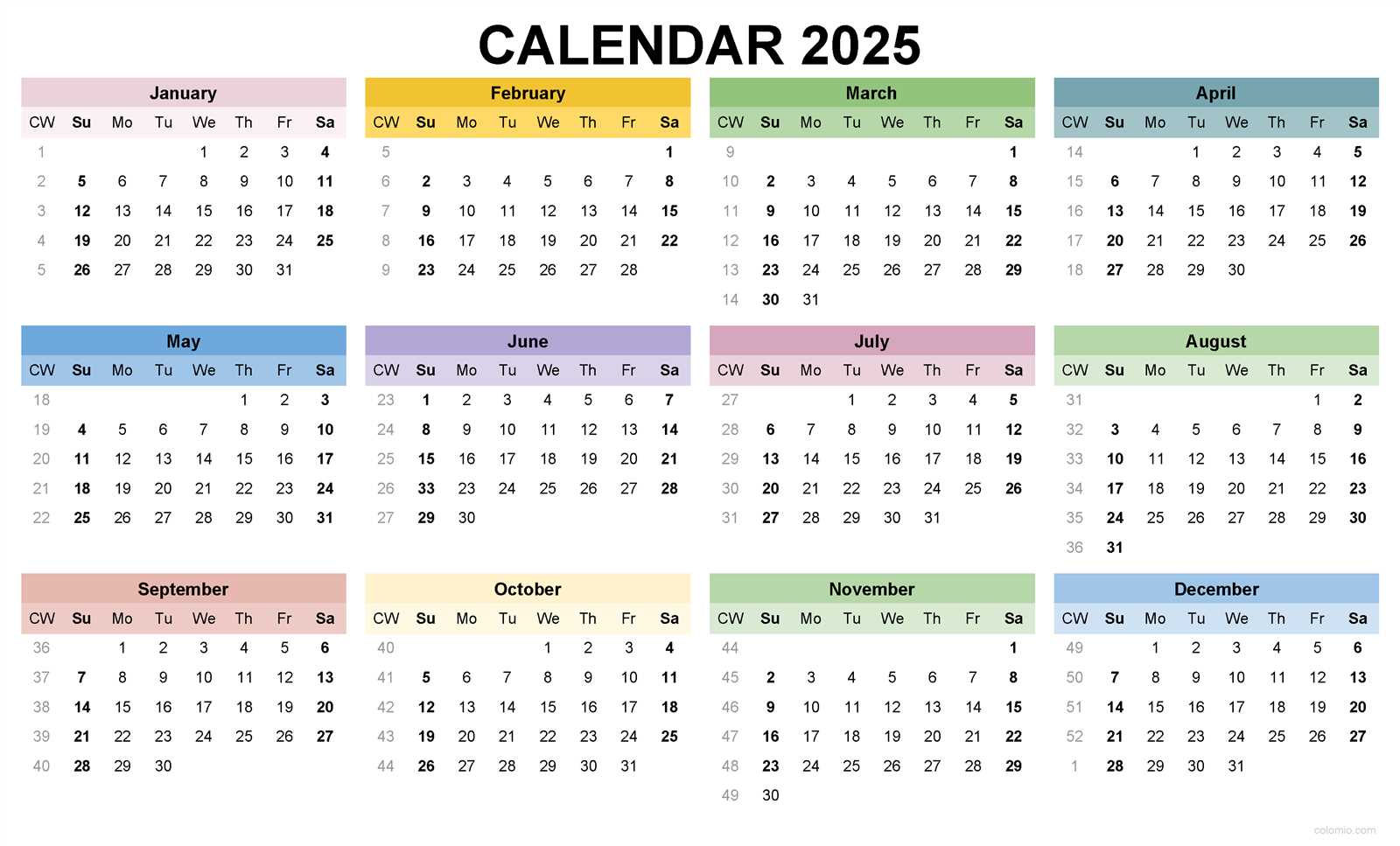 editable calendar 2025 template