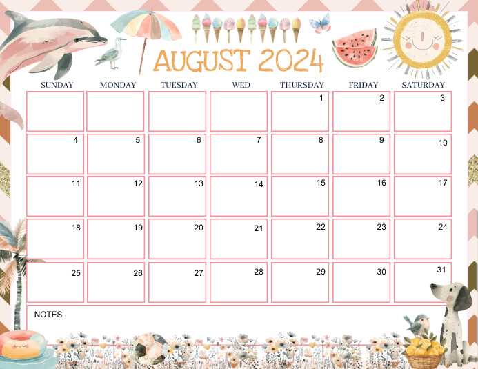 editable calendar template