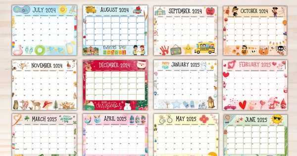 editable july 2025 calendar template