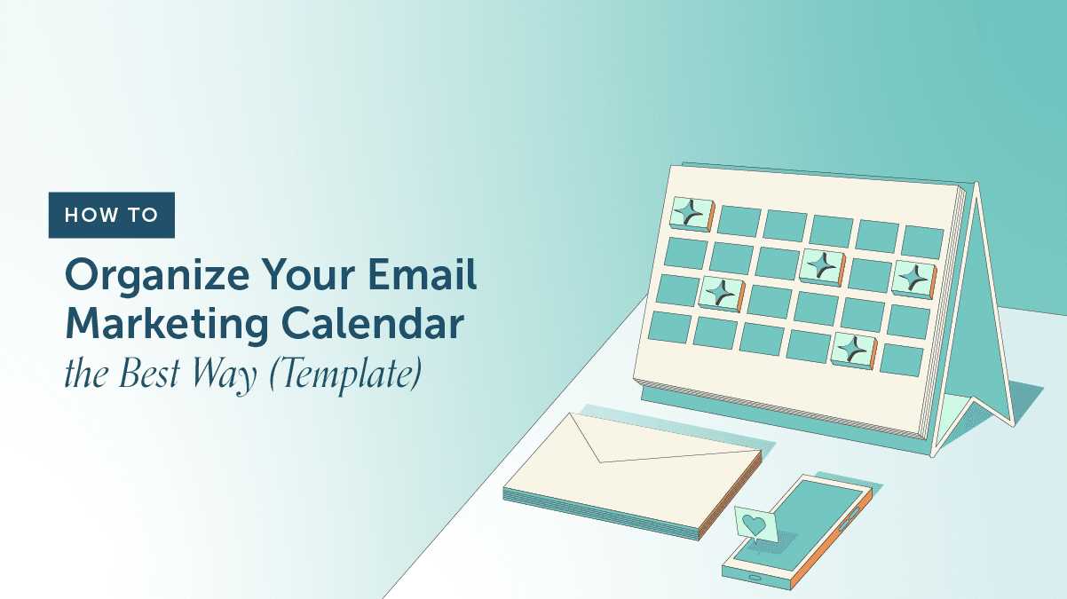 email marketing calendar template