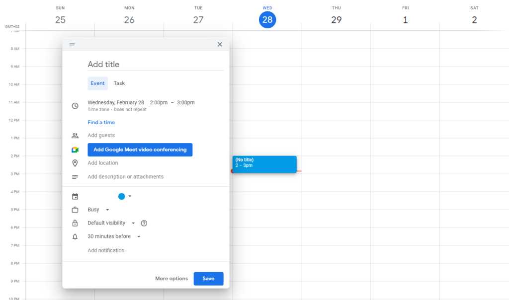 emailable calendar template