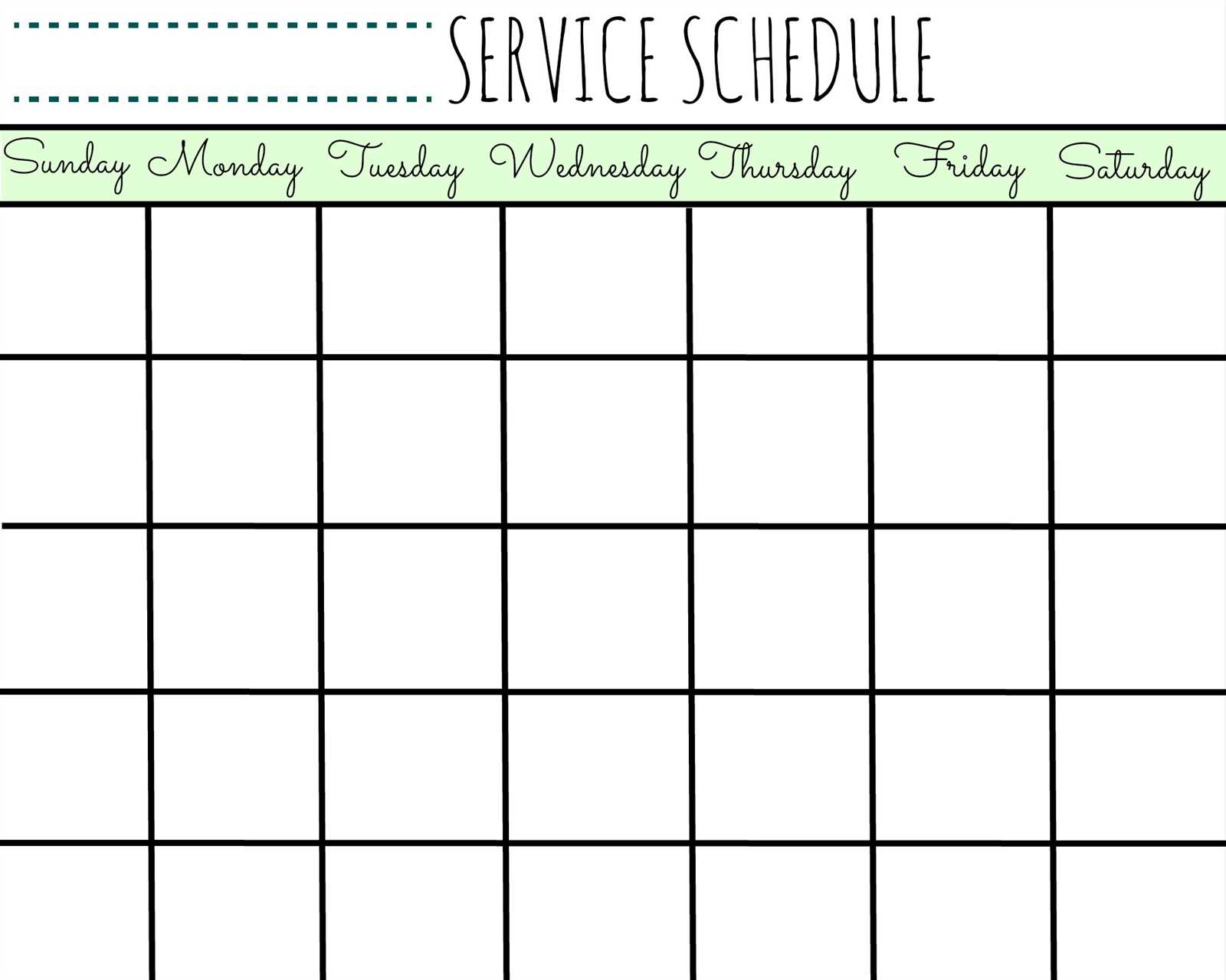 employee schedule calendar template