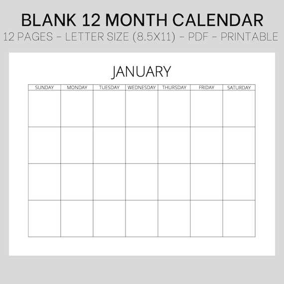 etsy calendar template