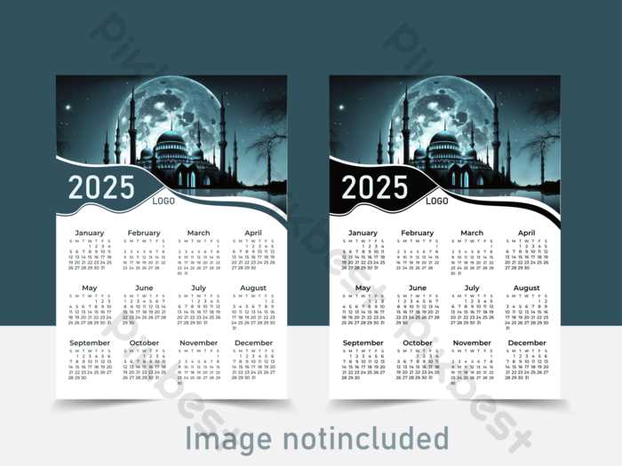 events calendar 2025 template