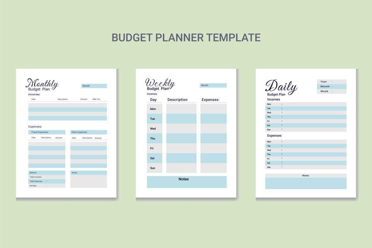 expense calendar template