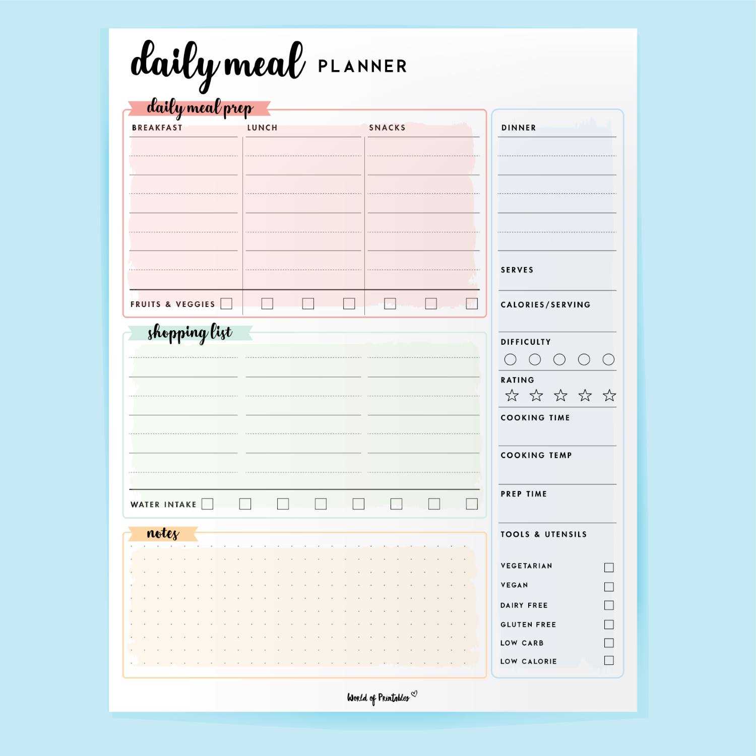 family weekly calendar template