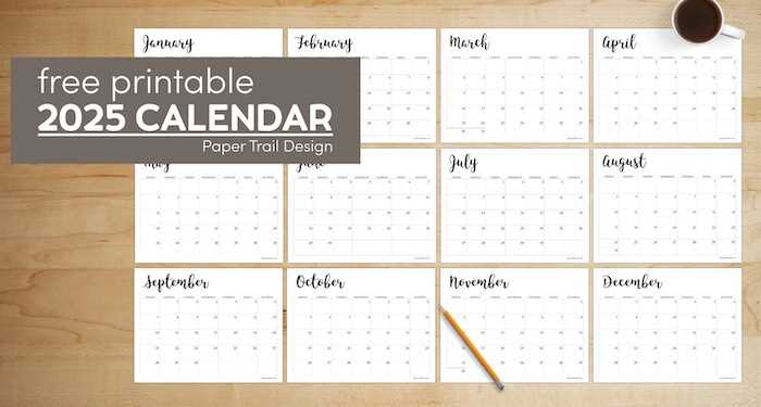 fill in calendar template 2025