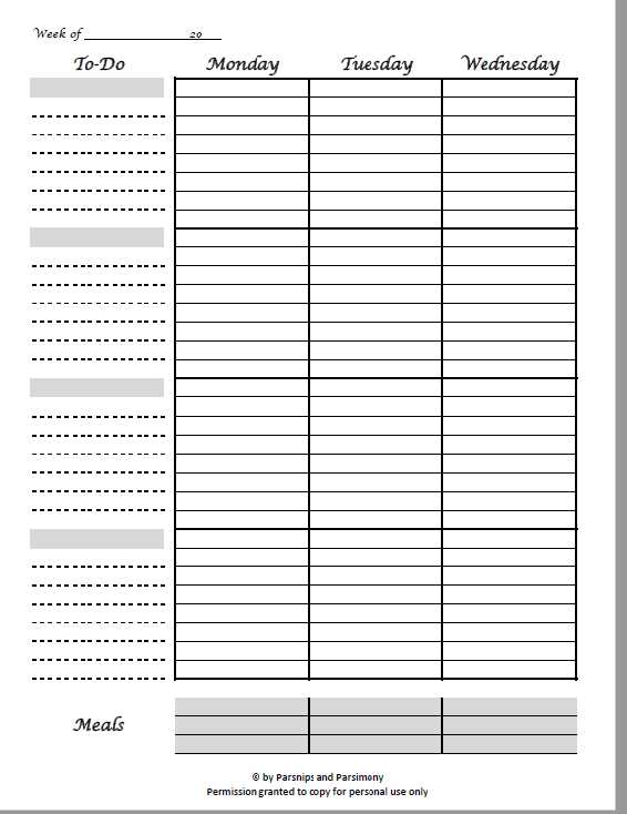 franklin covey calendar template