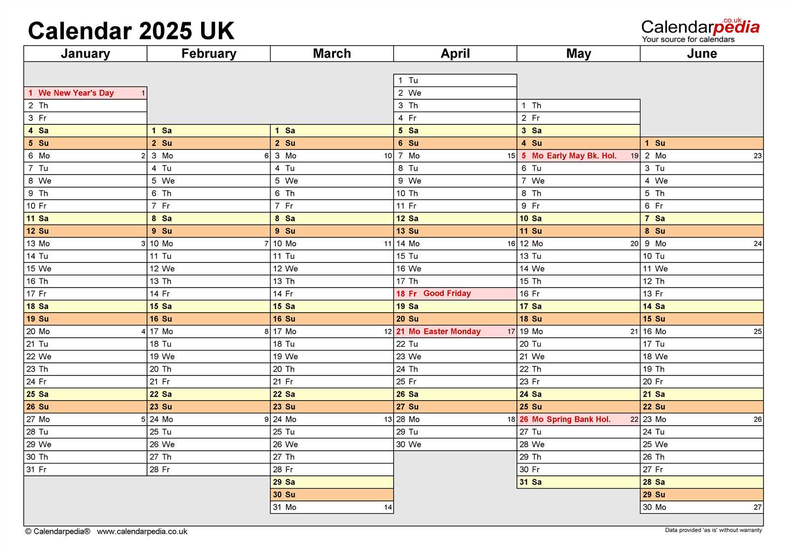 free 2025 calendar template free download