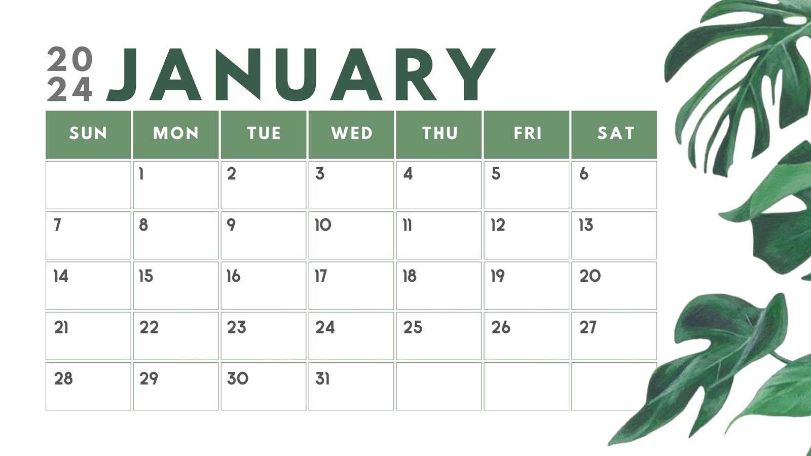 free calendar making templates