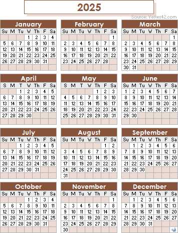 free calendar template august 2025