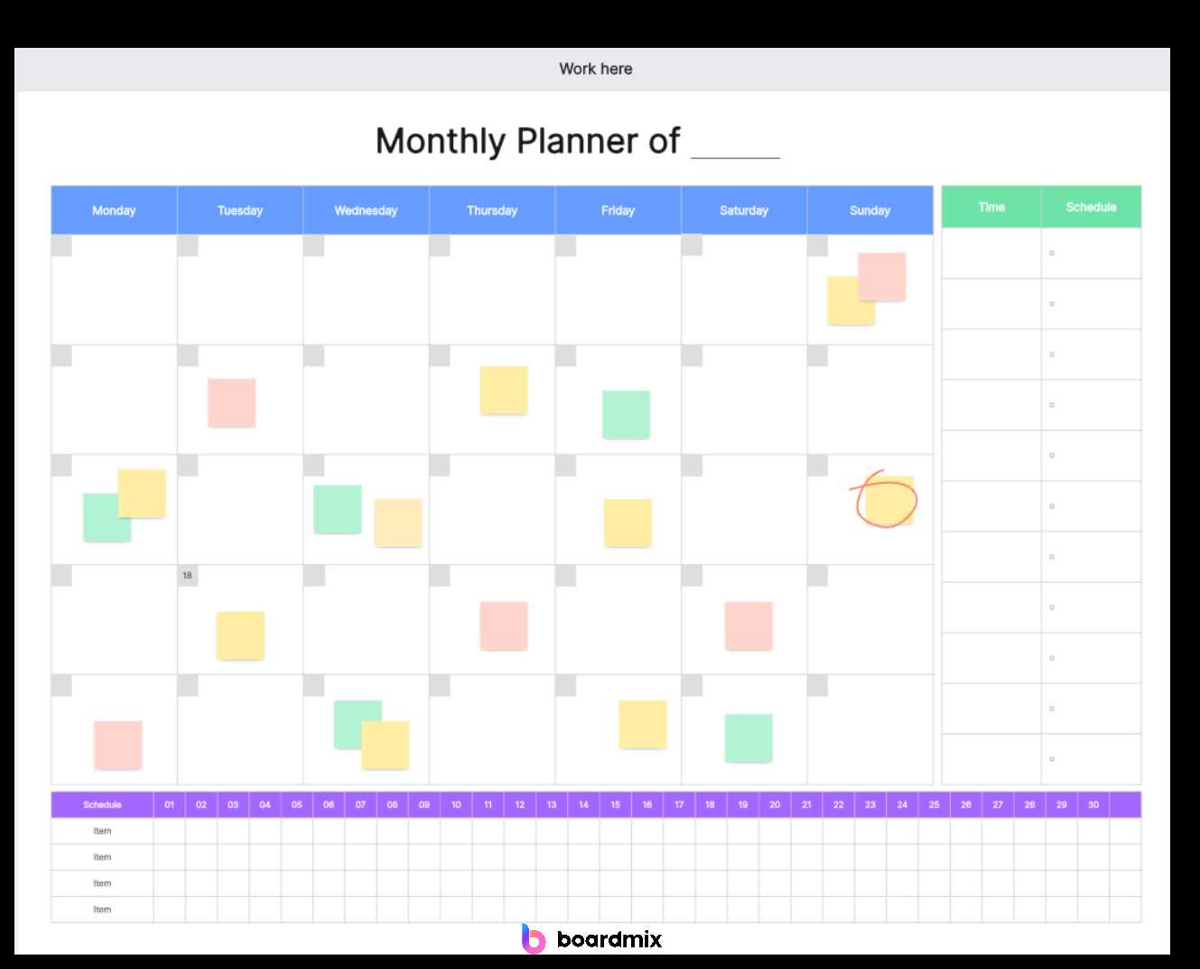 free calendar template editable