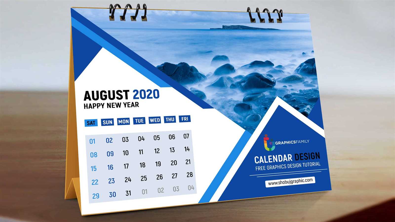 free calendar template psd