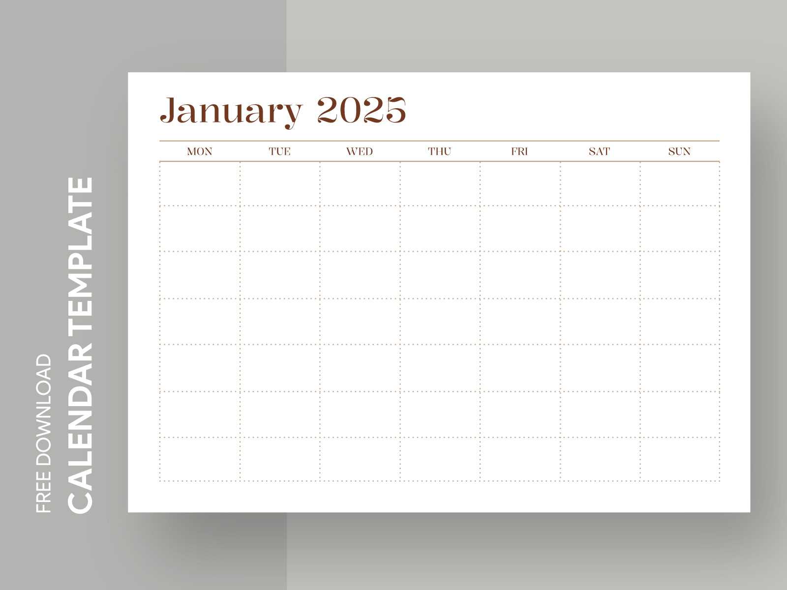 free calendar template with pictures