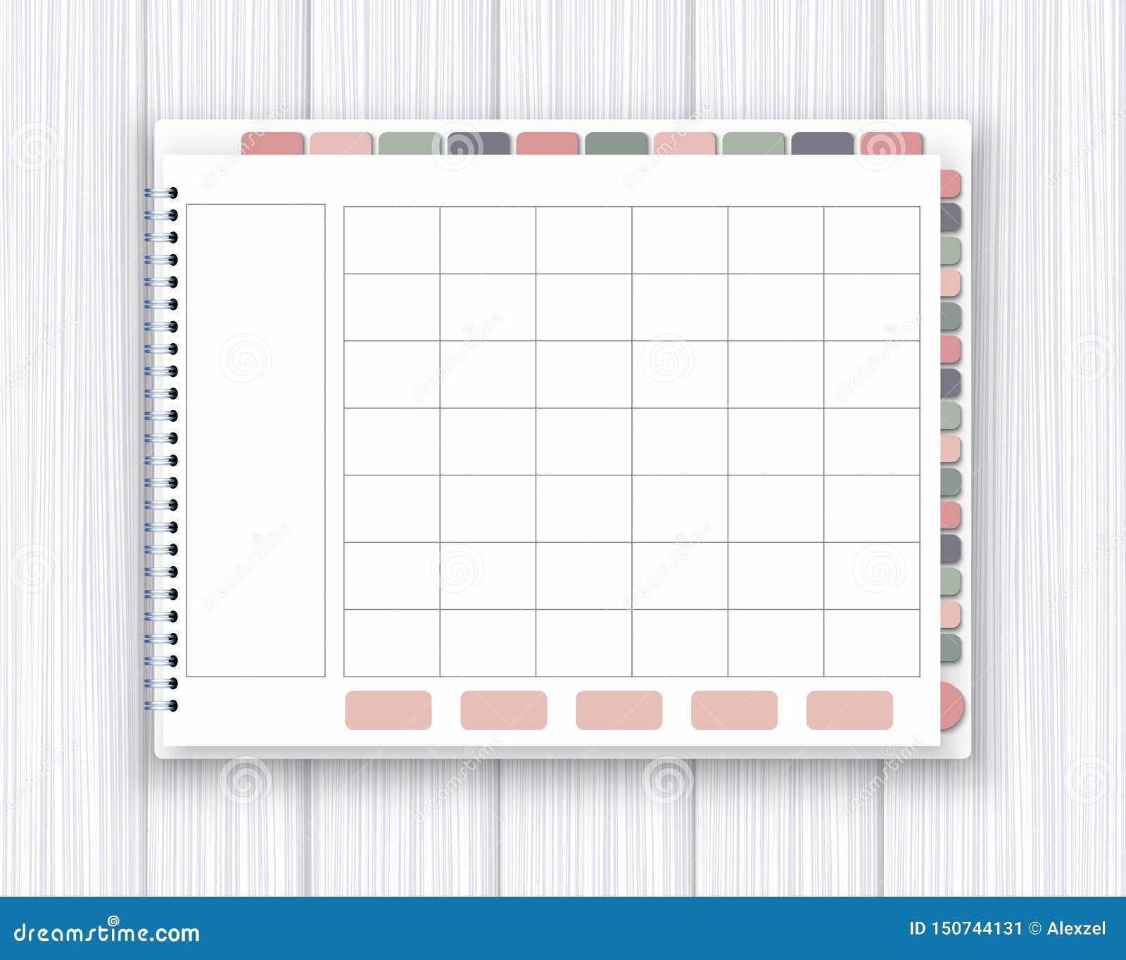 free digital calendar template