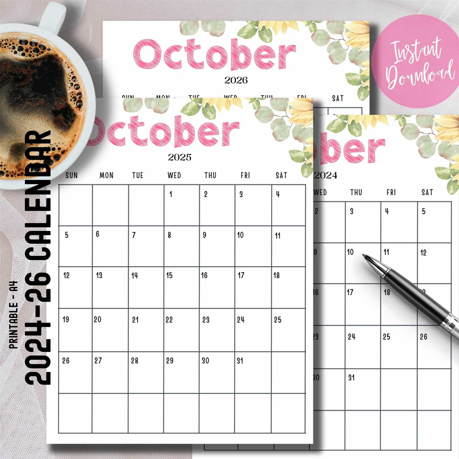 free editable monthly calendar template