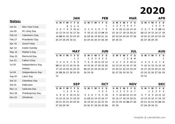 free holiday calendar templates