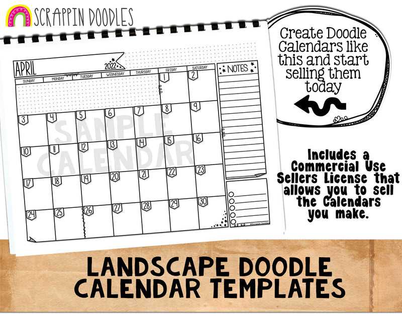 free make your own calendar templates