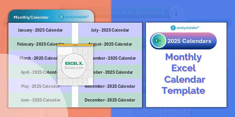 free monthly calendar template august 2025