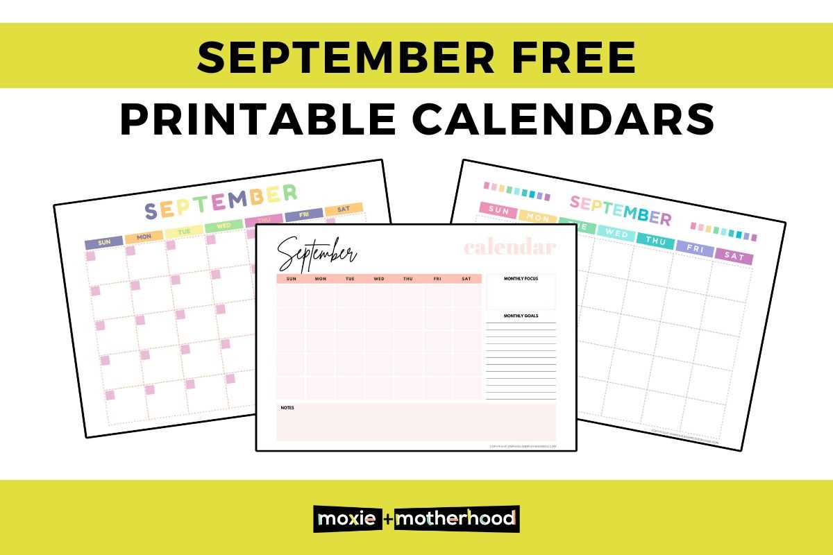 free printable 3 month calendar template