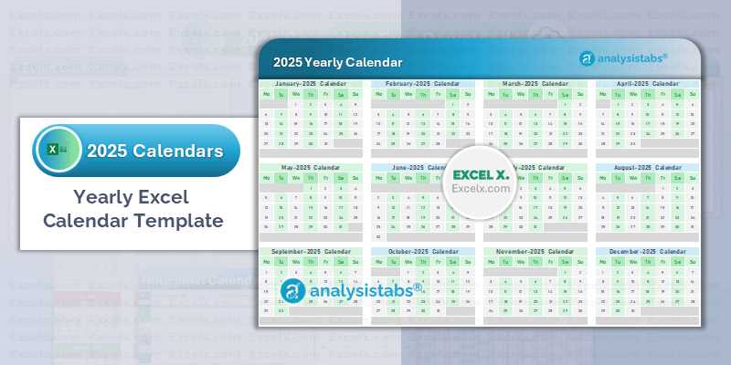 free printable yearly calendar templates 2025