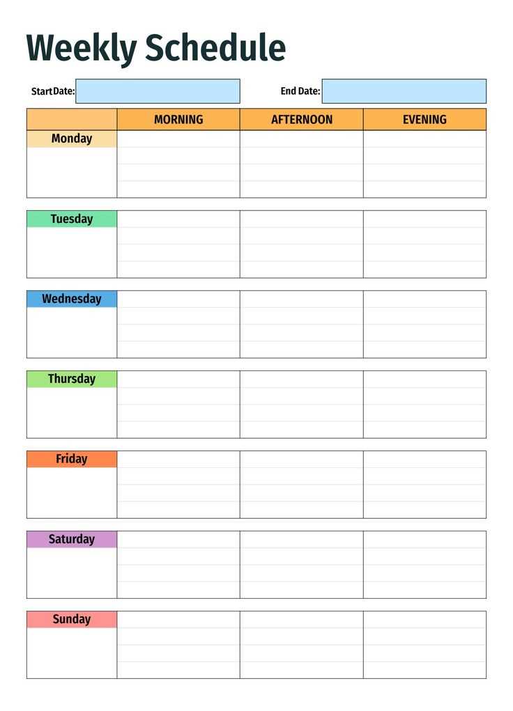 free task calendar template