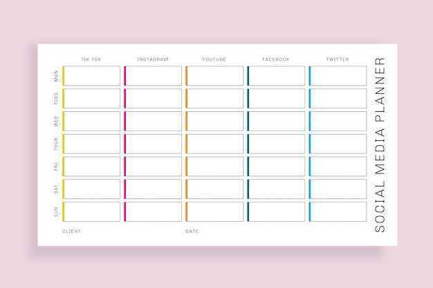 free task calendar template