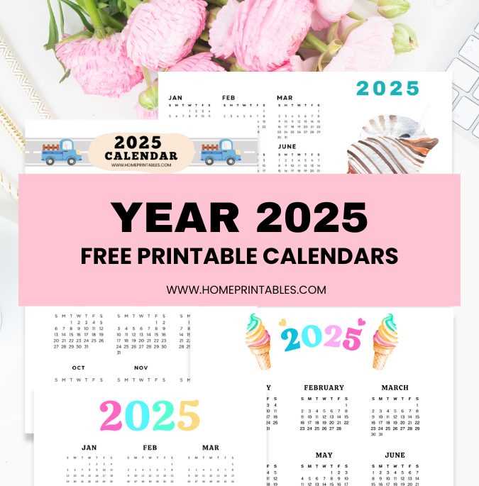 free yearly calendar template