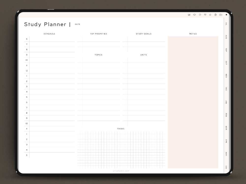 goodnotes 5 calendar template