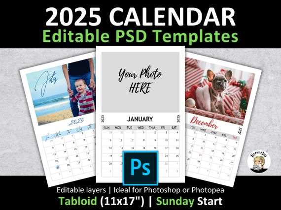 holiday calendar 2025 template