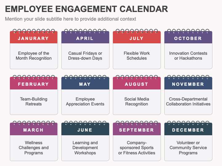 hr calendar of activities template