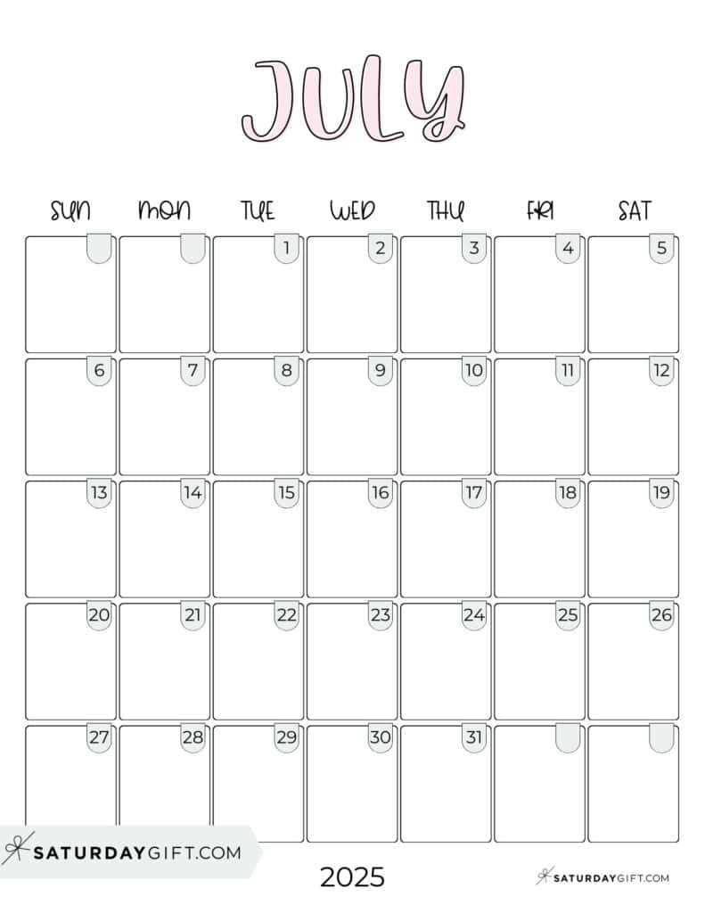 july 2025 to june 2025 calendar template