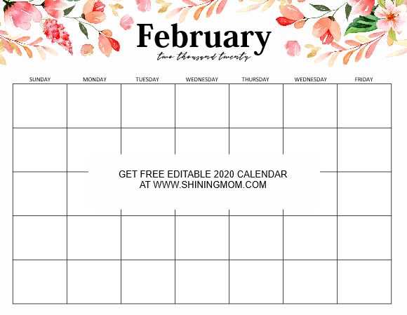 june blank calendar template