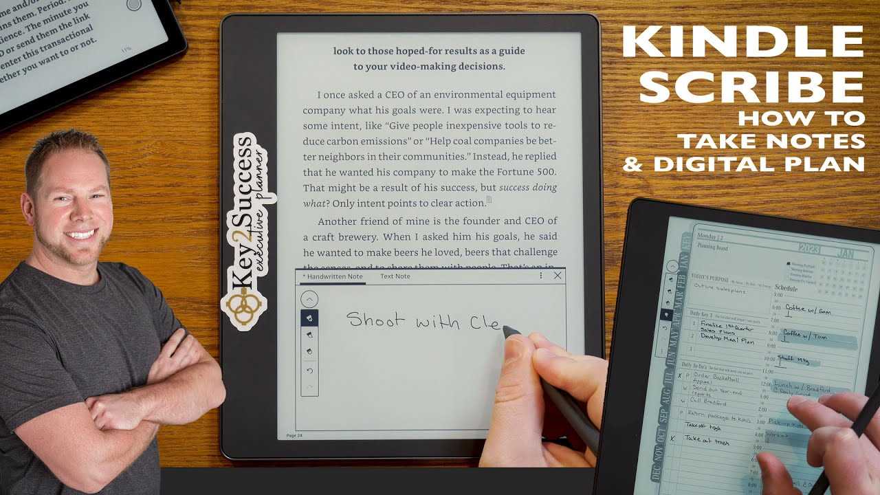 kindle scribe calendar template