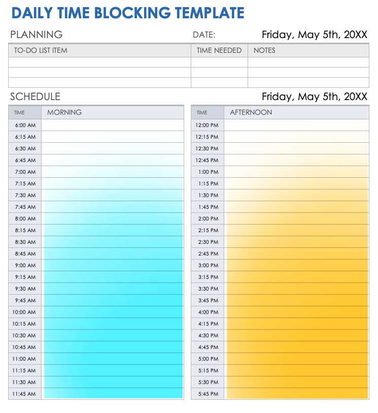 large block calendar template