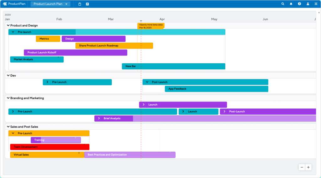 launch calendar template