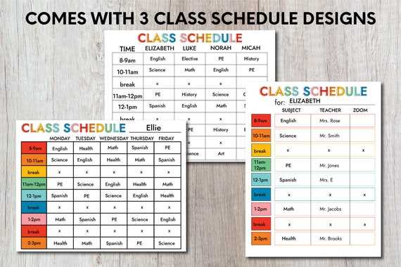 learning calendar template