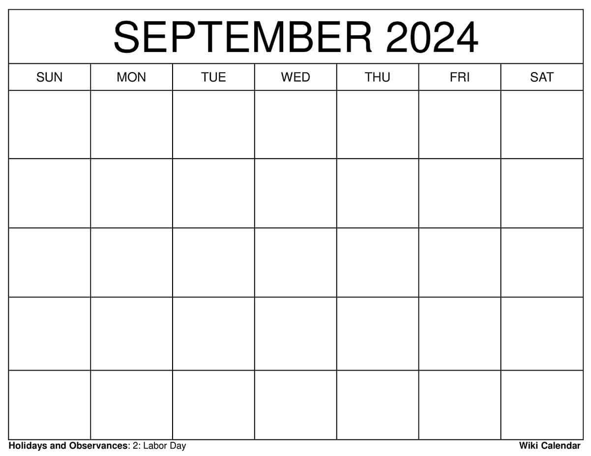 make my own calendar template