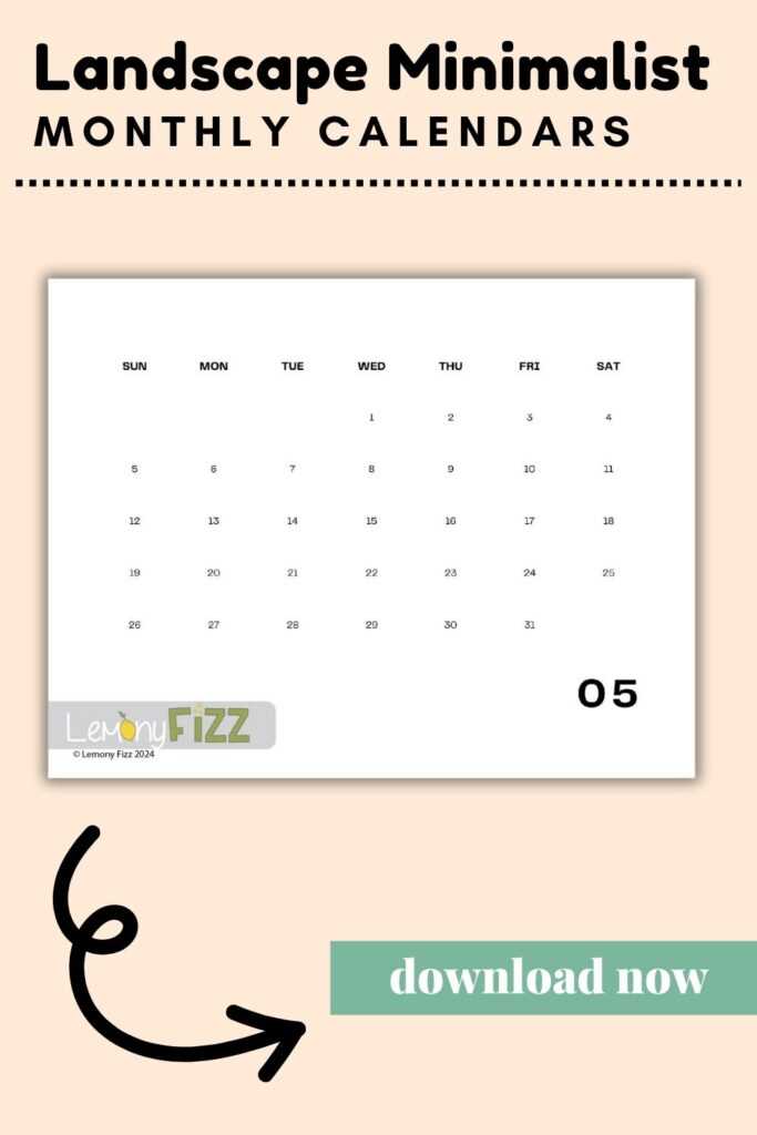 may template calendar