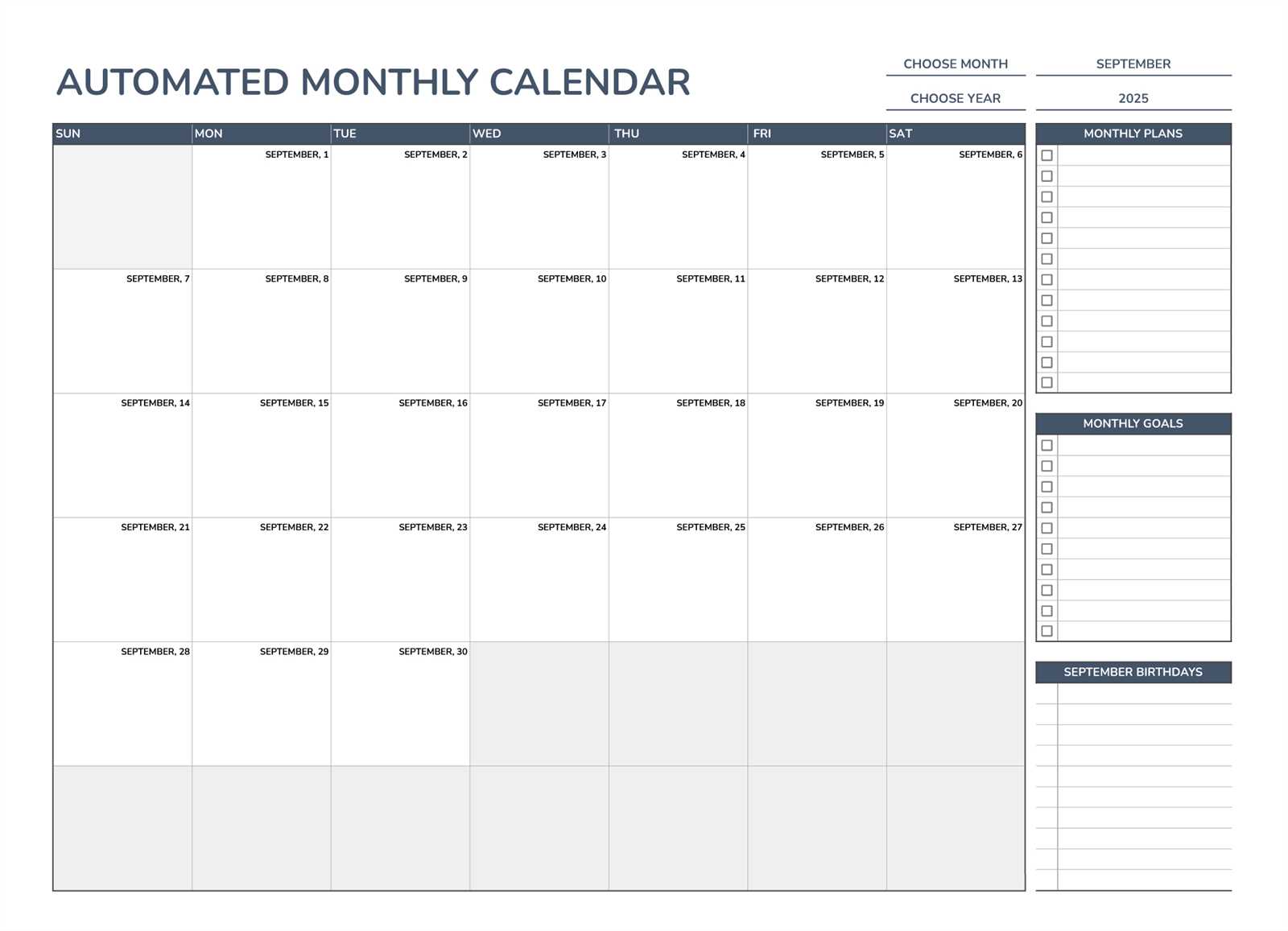 meeting calendar template