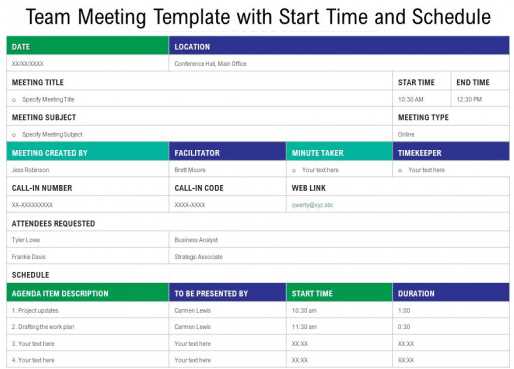 meeting room booking calendar template